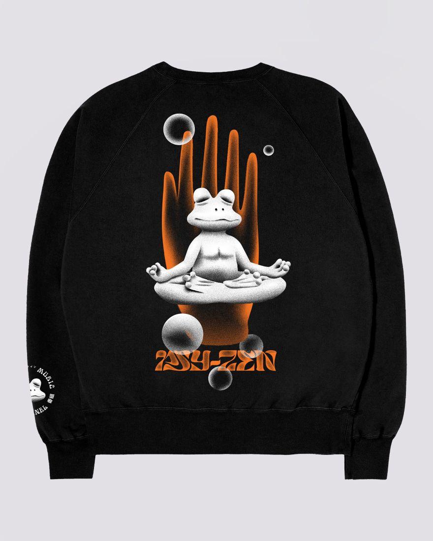 EDWIN EMC Radio Sweat Garment Washed