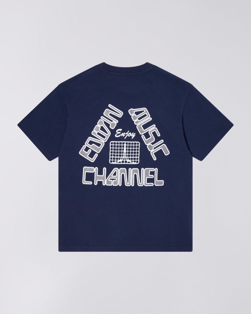 EDWIN Enjoy EMC T-Shirt Garment Washed