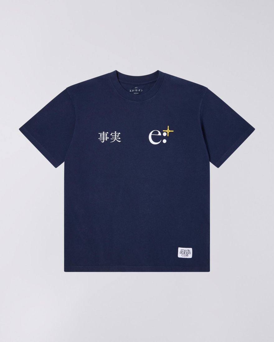 EDWIN Fact T-Shirt garment washed
