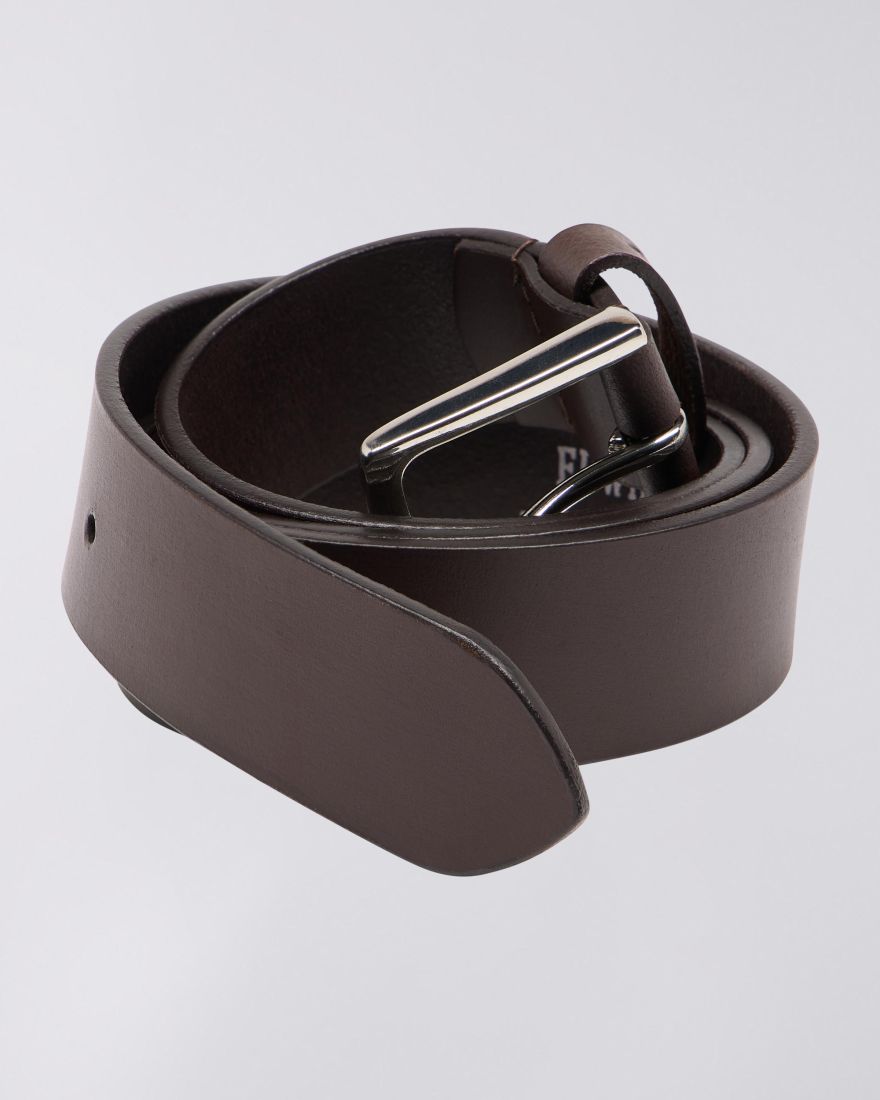 EDWIN Forever Belt Dark Brown