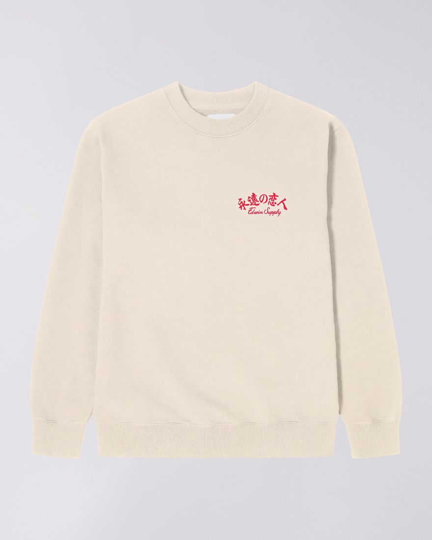 EDWIN Forever Lover Sweat garment washed