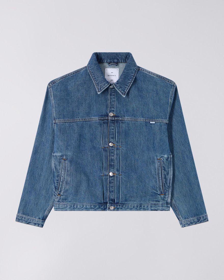 EDWIN Freeland Jacket mid stone wash