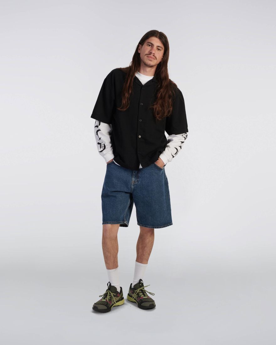 EDWIN Gothic Shirt SS garment washed