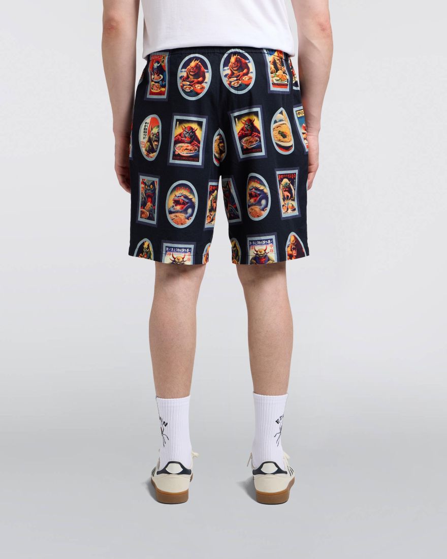 EDWIN Hara Hachi Bun Me Short Garment Washed