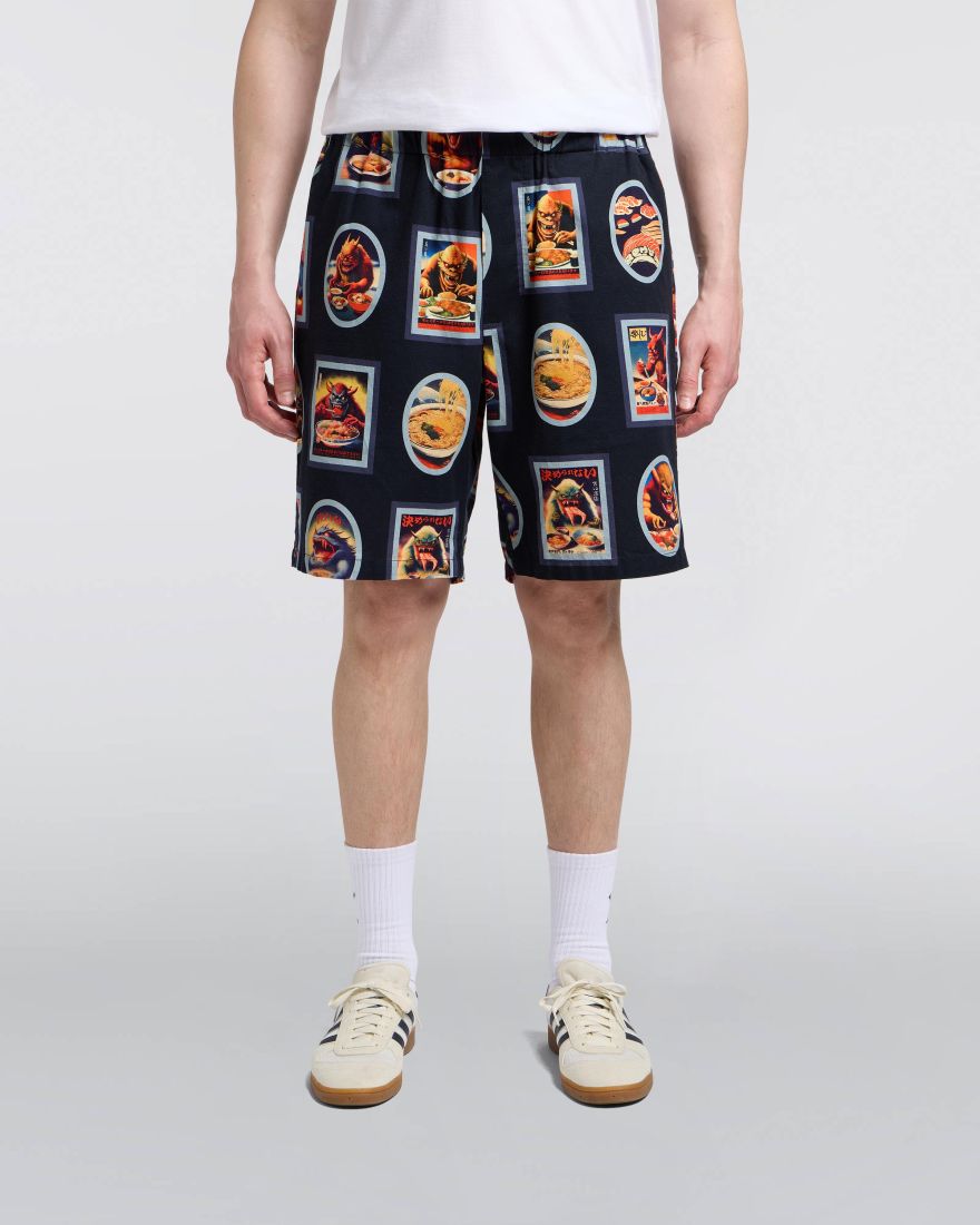 EDWIN Hara Hachi Bun Me Short garment washed