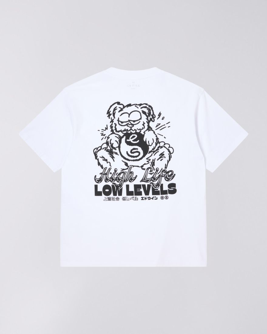 EDWIN High Bear T-Shirt Garment Washed