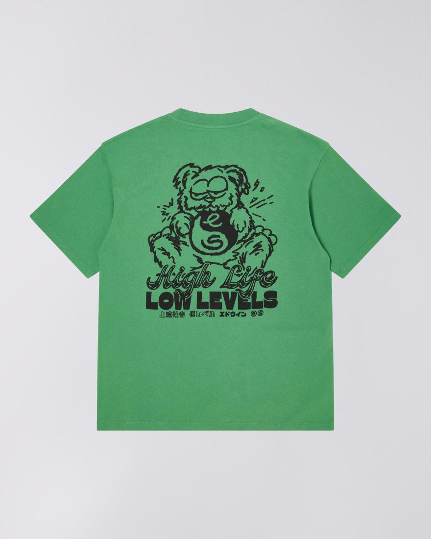 EDWIN High Bear T-Shirt Garment Washed
