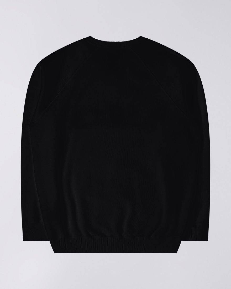 EDWIN High Life Low Levels Sweat Black