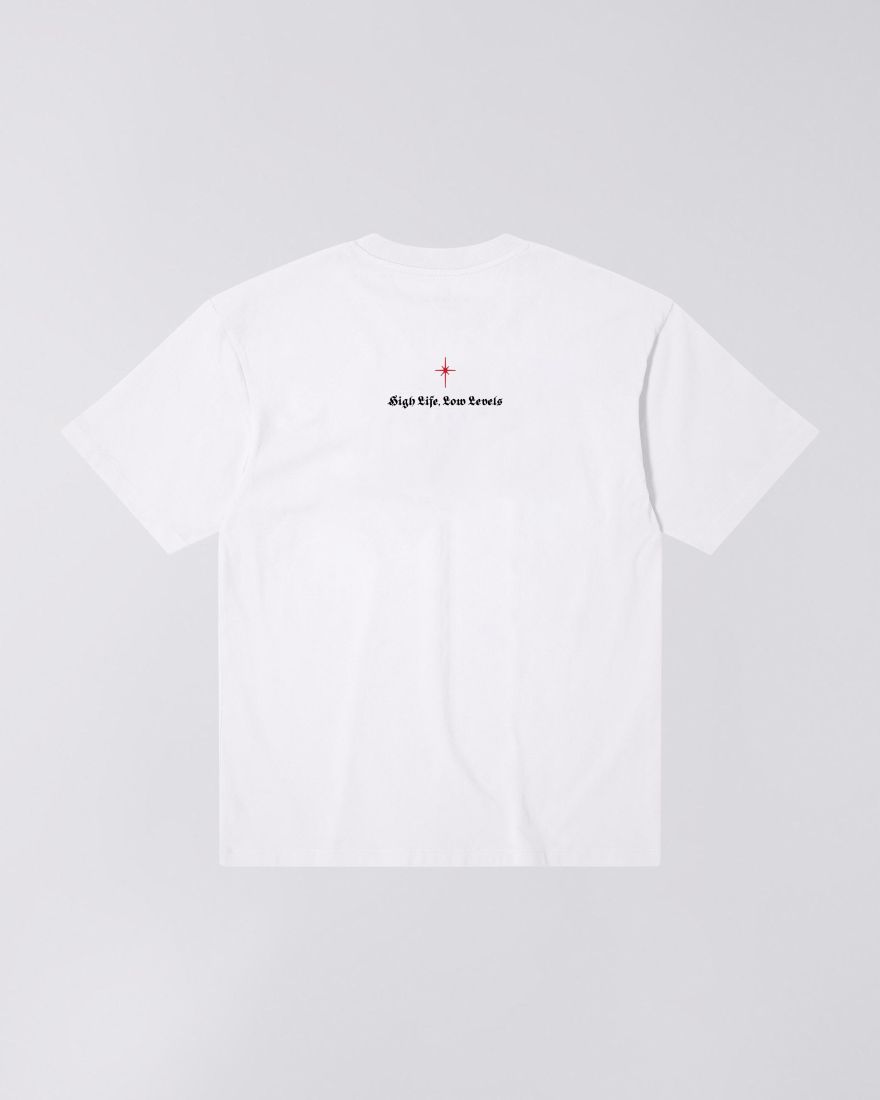 EDWIN High Life Low Levels T-Shirt White