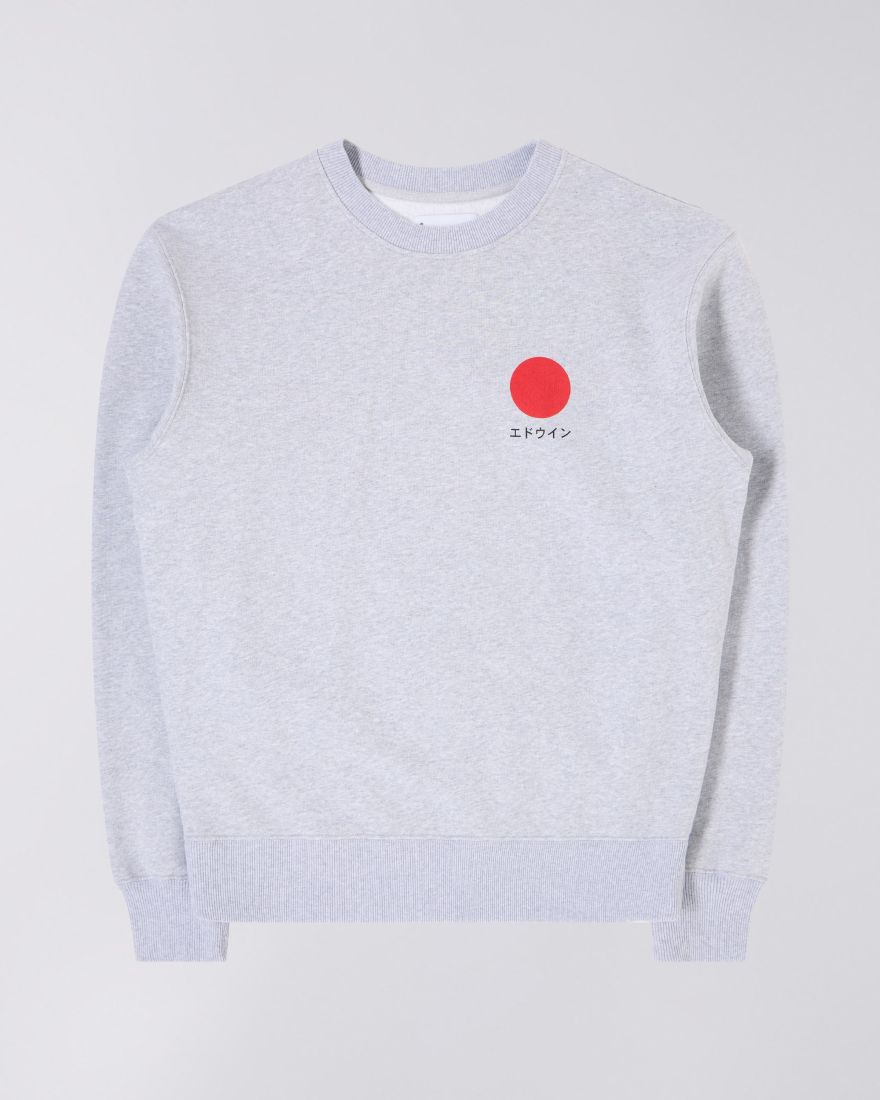 EDWIN Japanese Sun Sweat Grey Marl