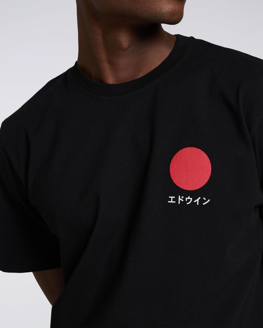 EDWIN Japanese Sun T-Shirt Black
