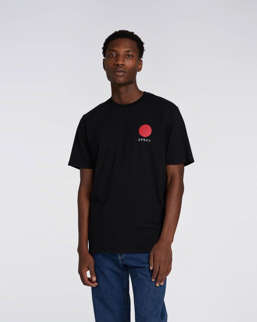 EDWIN Japanese Sun T-Shirt Black