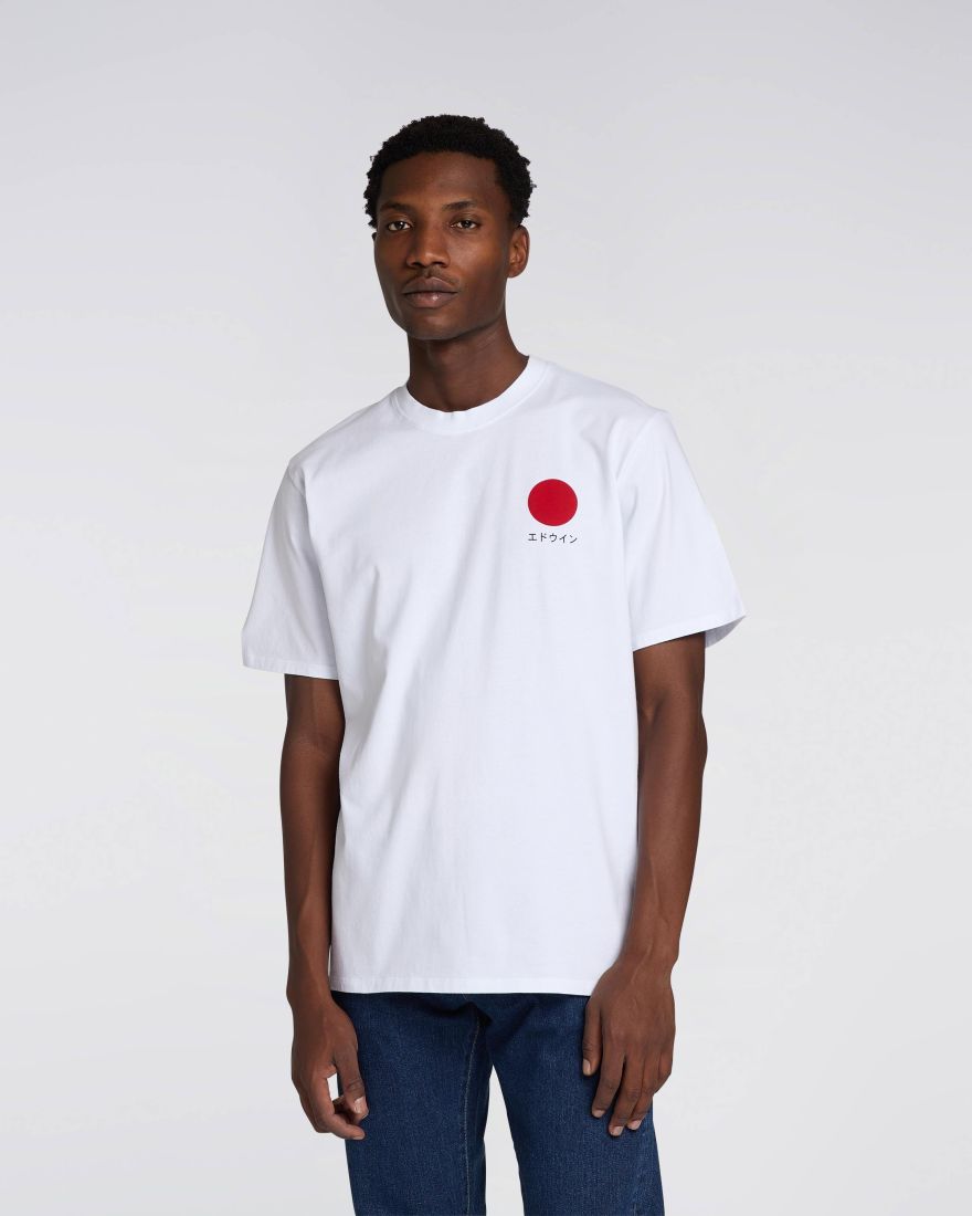 EDWIN Japanese Sun T-Shirt White