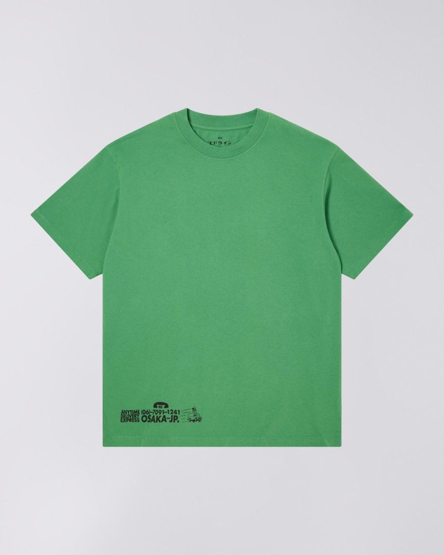 EDWIN Kaibutsu Izakaya T-Shirt garment washed