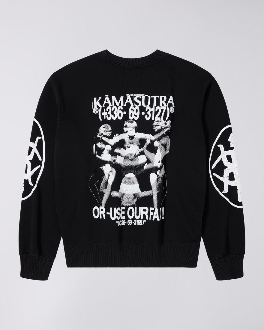 EDWIN Kamasutra Sweat Black