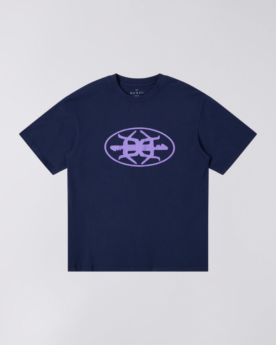 EDWIN Kamasutra T-Shirt Maritime Blue