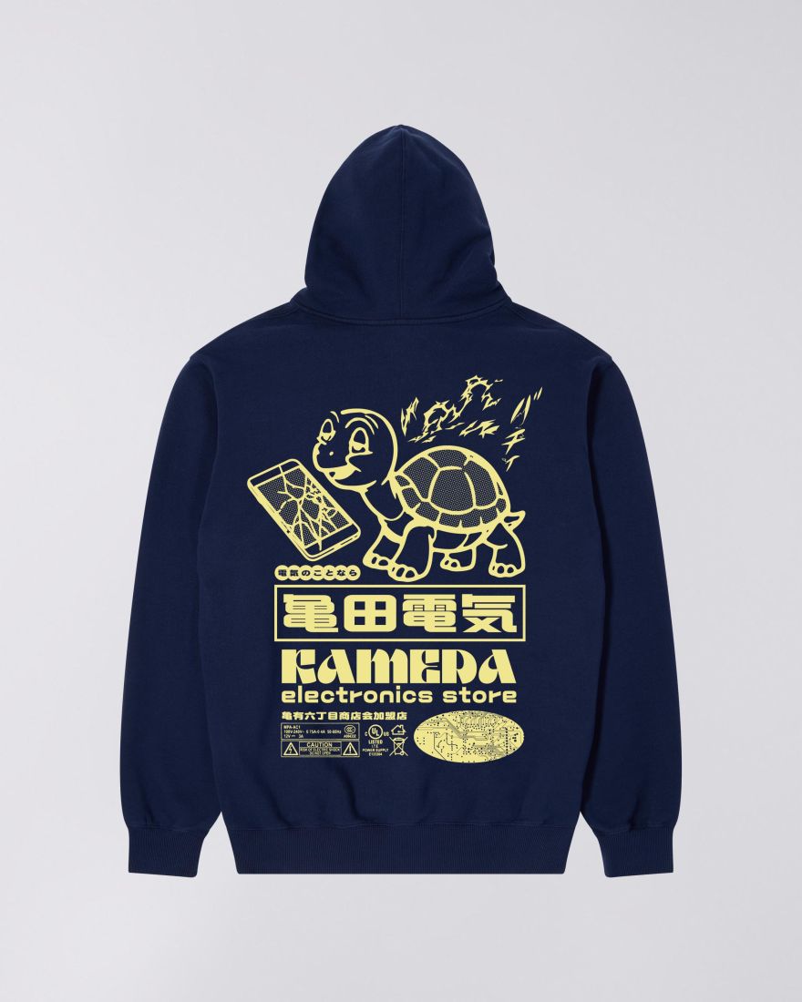 EDWIN Kamera Hoodie Sweat Maritime Blue