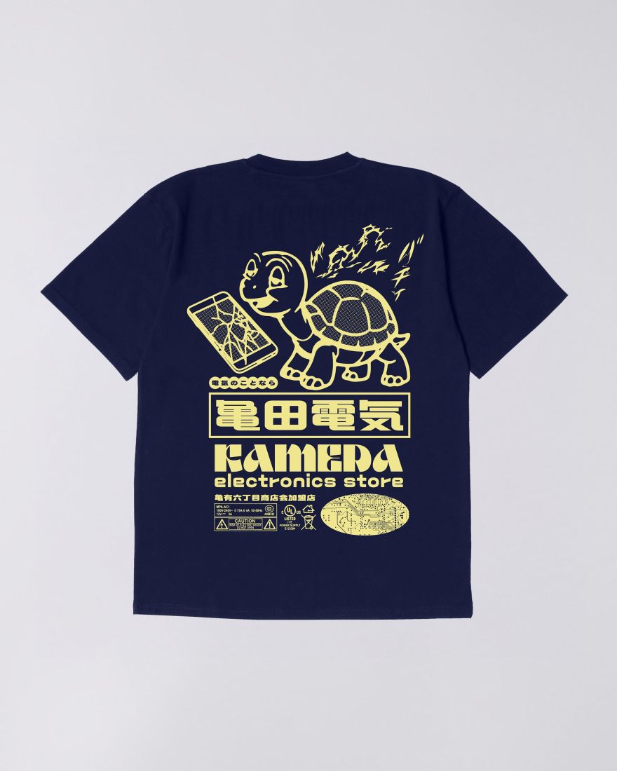 EDWIN Kamera T-Shirt Maritime Blue