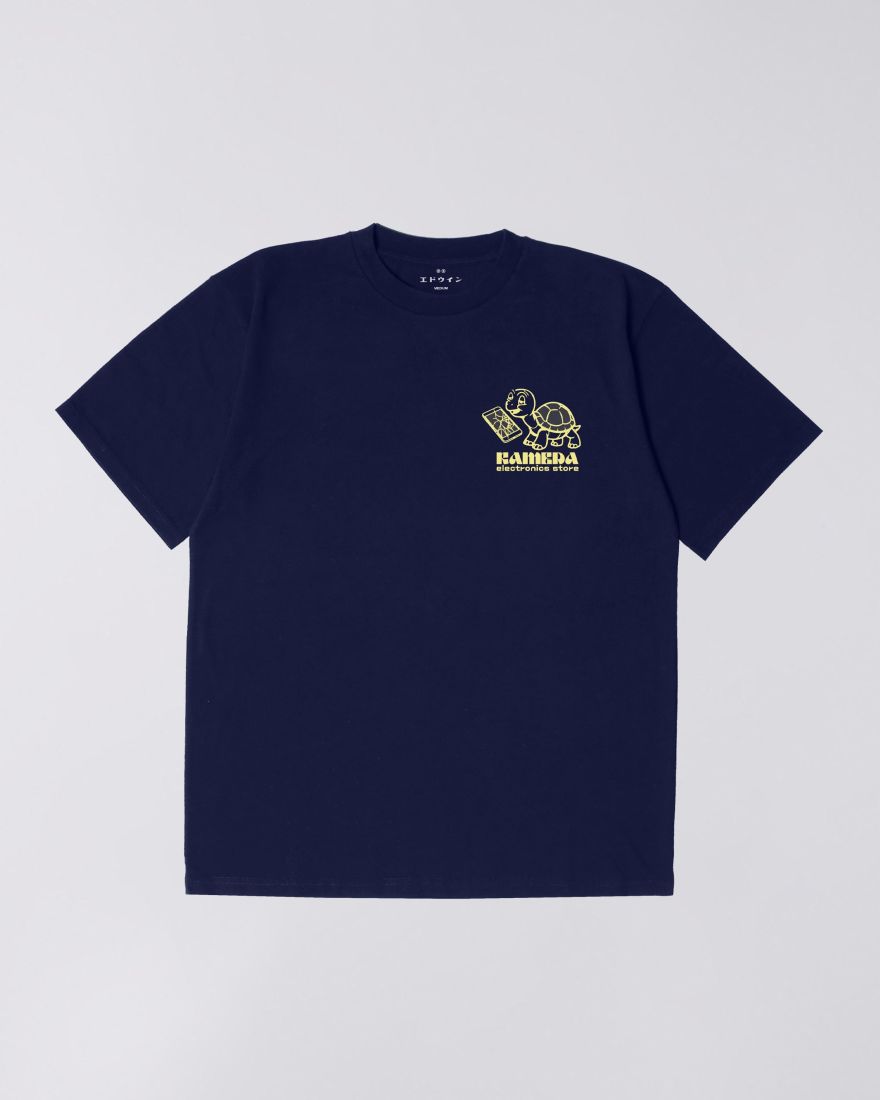 EDWIN Kamera T-Shirt Maritime Blue