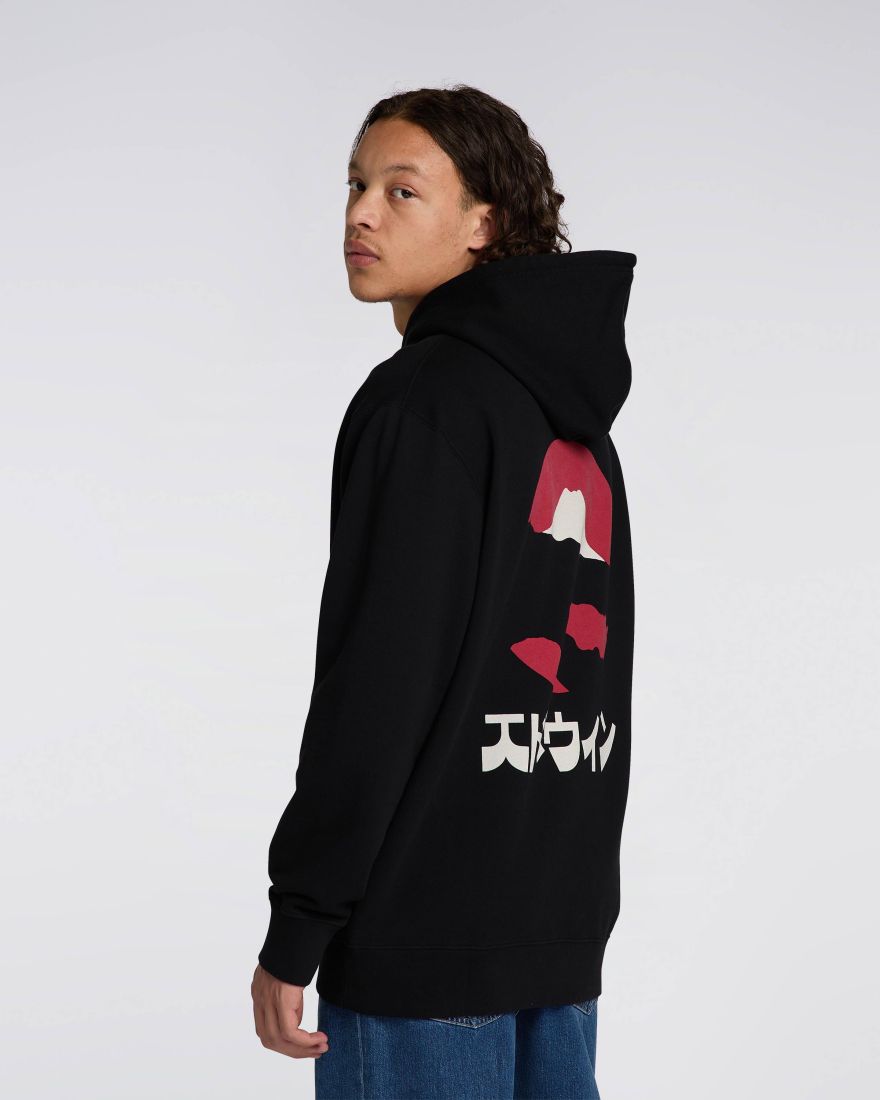 EDWIN Kamifuji Hoodie Sweat Garment Washed