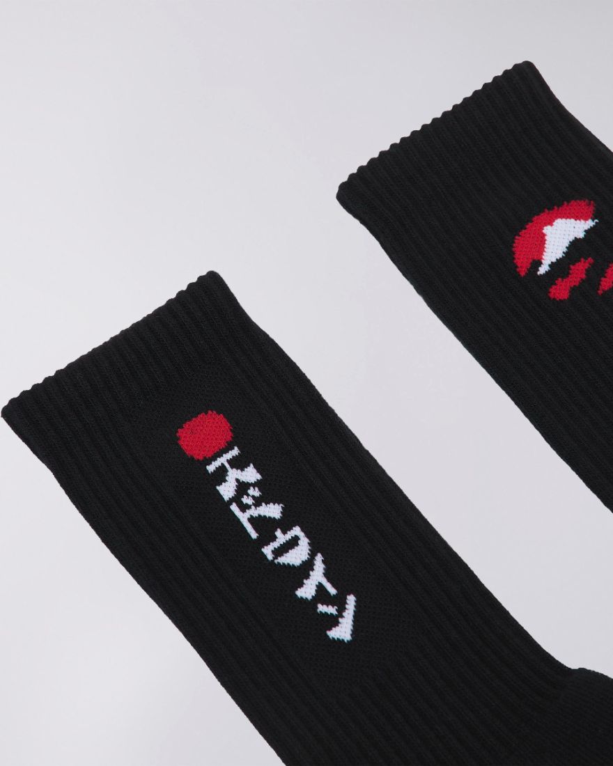 EDWIN Kamifuji Socks Black