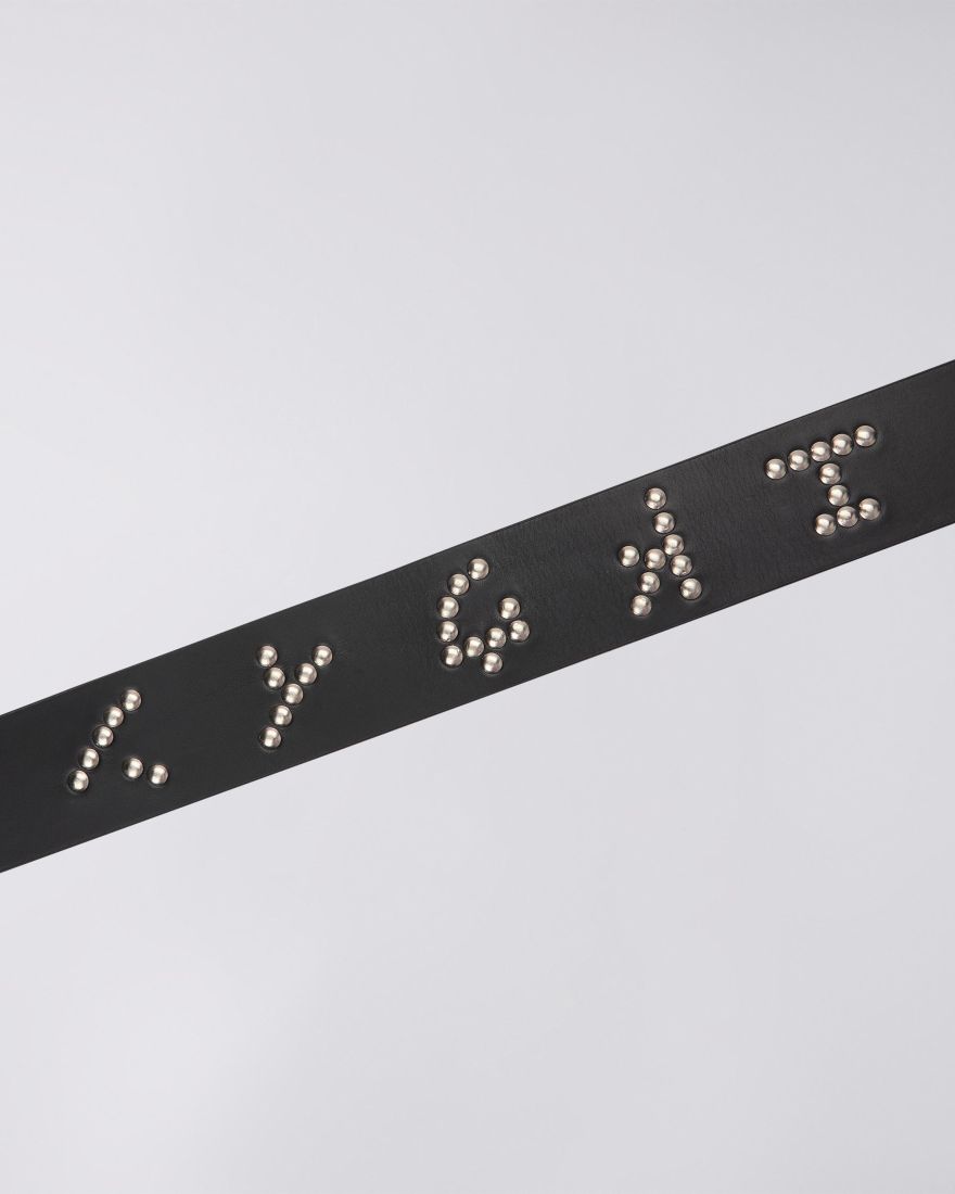 EDWIN Katakana Belt Black