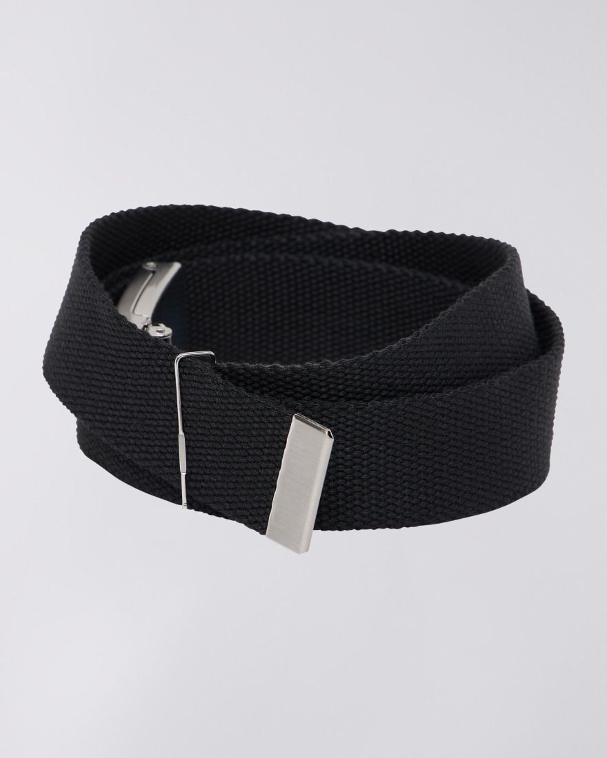 EDWIN Katakana Clip Belt Black