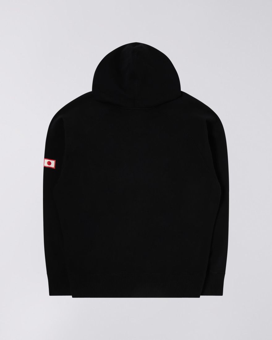 EDWIN Katakana Retro Hoodie Sweat Garment Washed