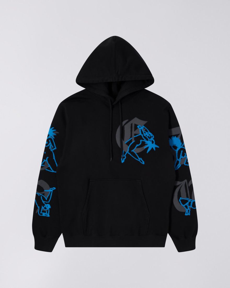 EDWIN Kinbaku-Bi Hoodie Sweat Black