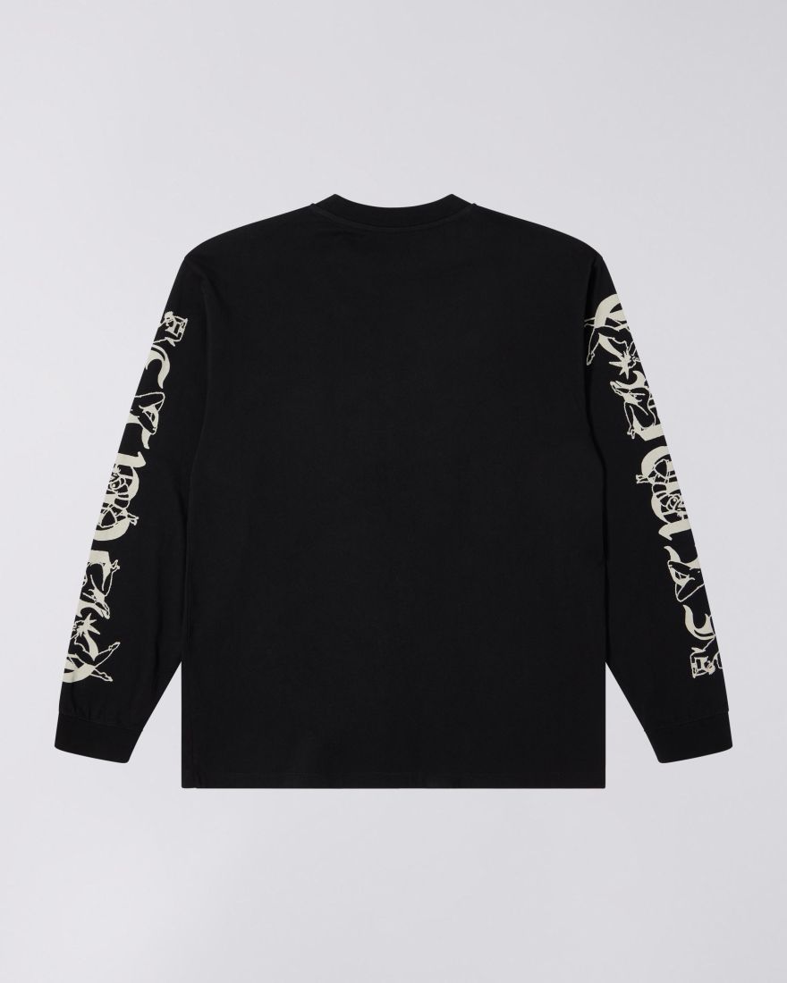 EDWIN Kinbaku-Bi III T-Shirt LS Black