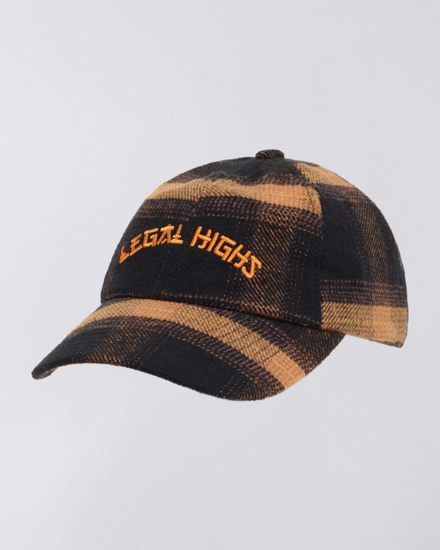 EDWIN Legal Highs Cap Brown / Black