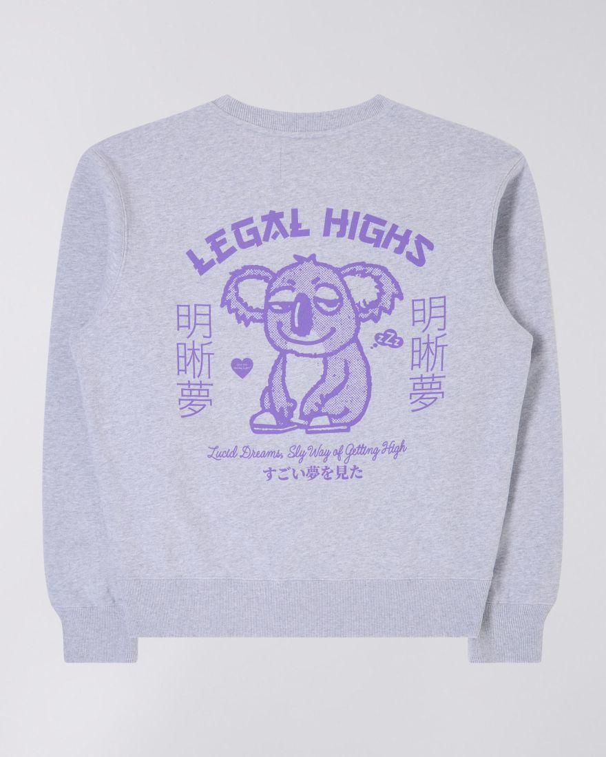 EDWIN Legal Highs Sweat Garment Washed