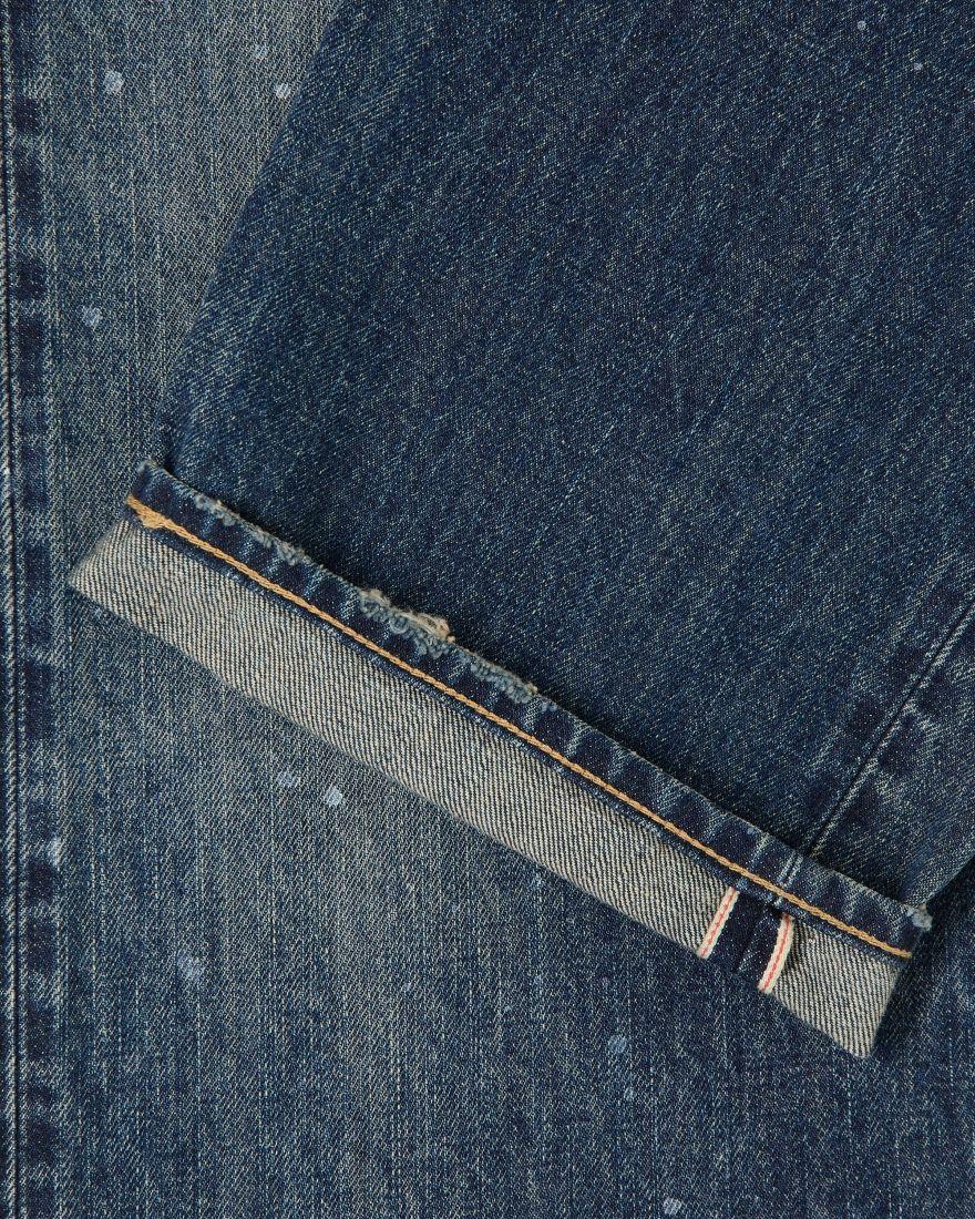EDWIN Loose Jeans Dark Used Remake