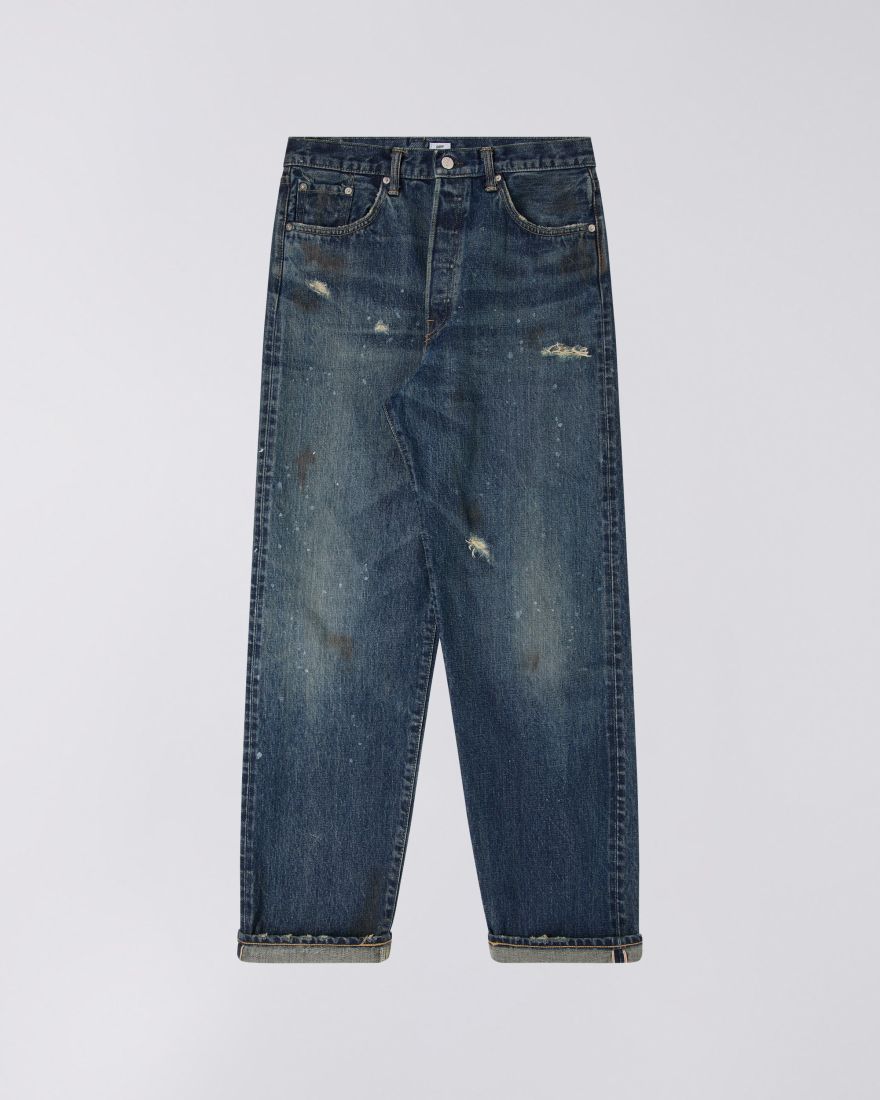 EDWIN Loose Jeans dark used remake