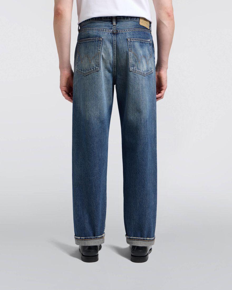 EDWIN Loose Jeans Garment Dyed Eco Stone