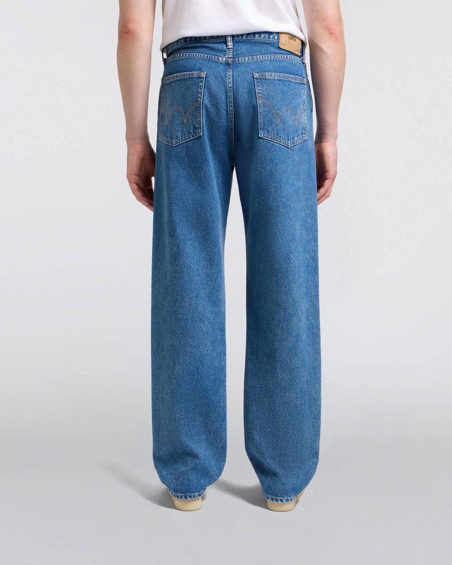 EDWIN Loose Jeans Mid Light Used