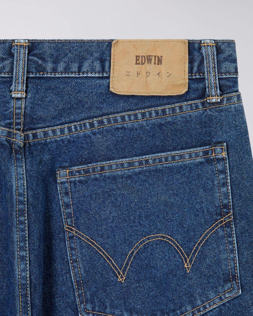 EDWIN Loose Jeans Mid Used Paint