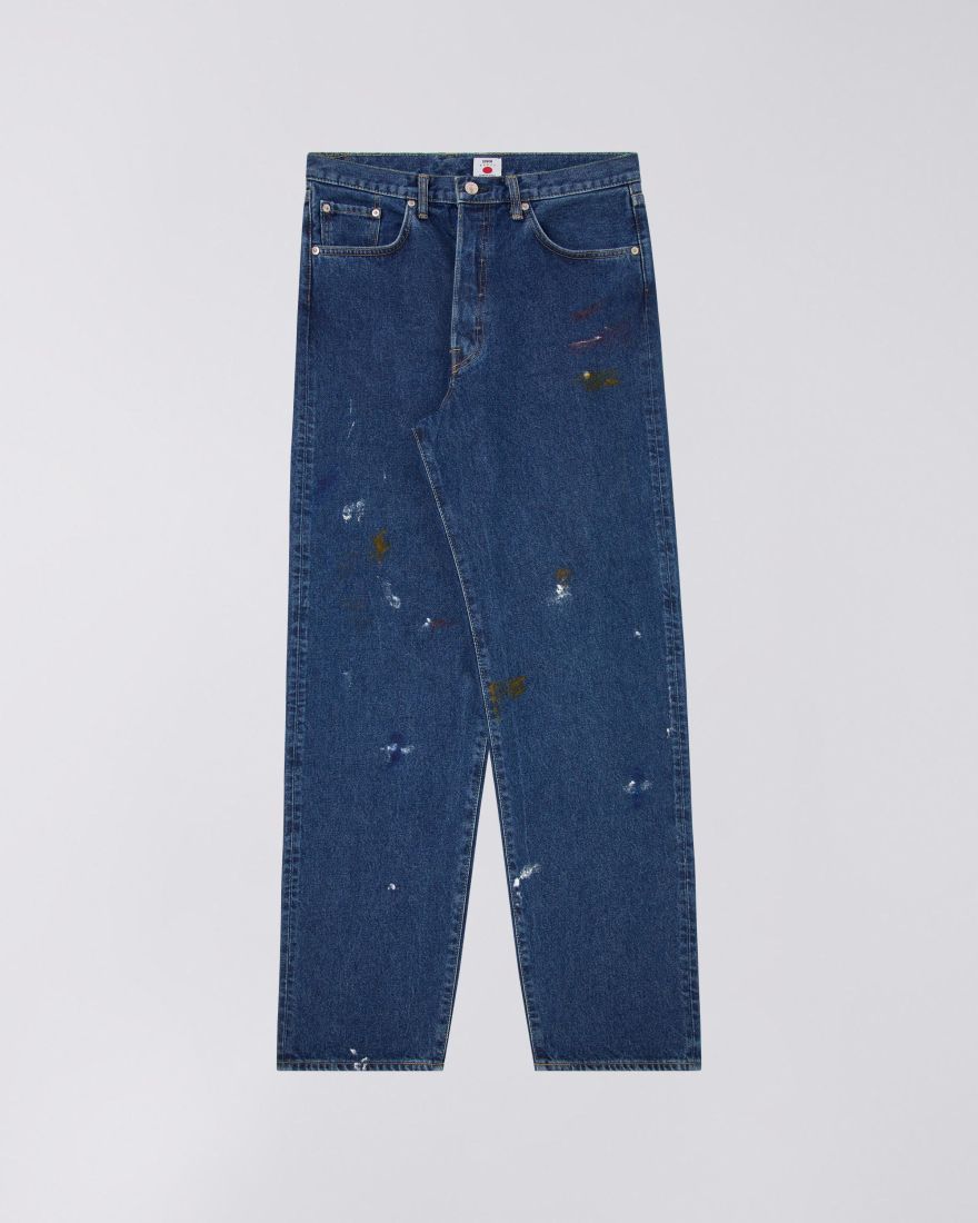 EDWIN Loose Jeans mid used paint