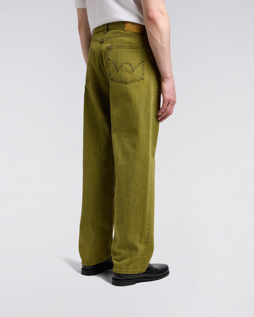EDWIN Loose Jeans Yellow Overdyed
