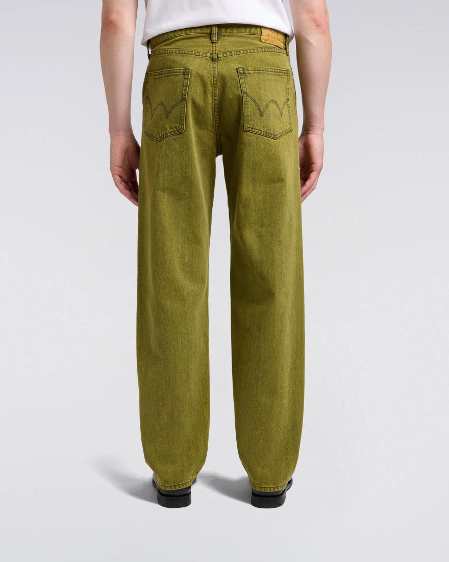 EDWIN Loose Jeans Yellow Overdyed