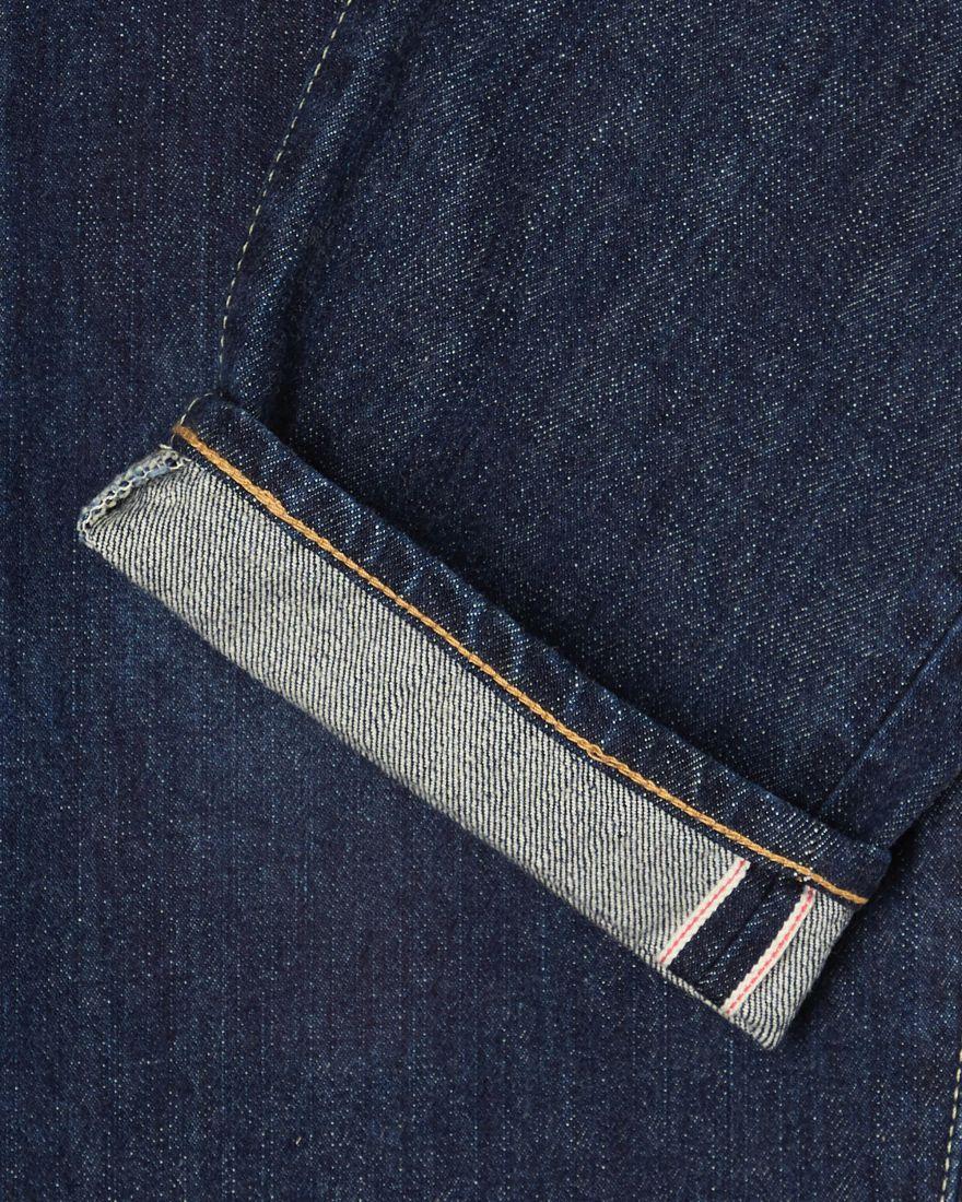 EDWIN Loose Tapered Jeans Dark Used