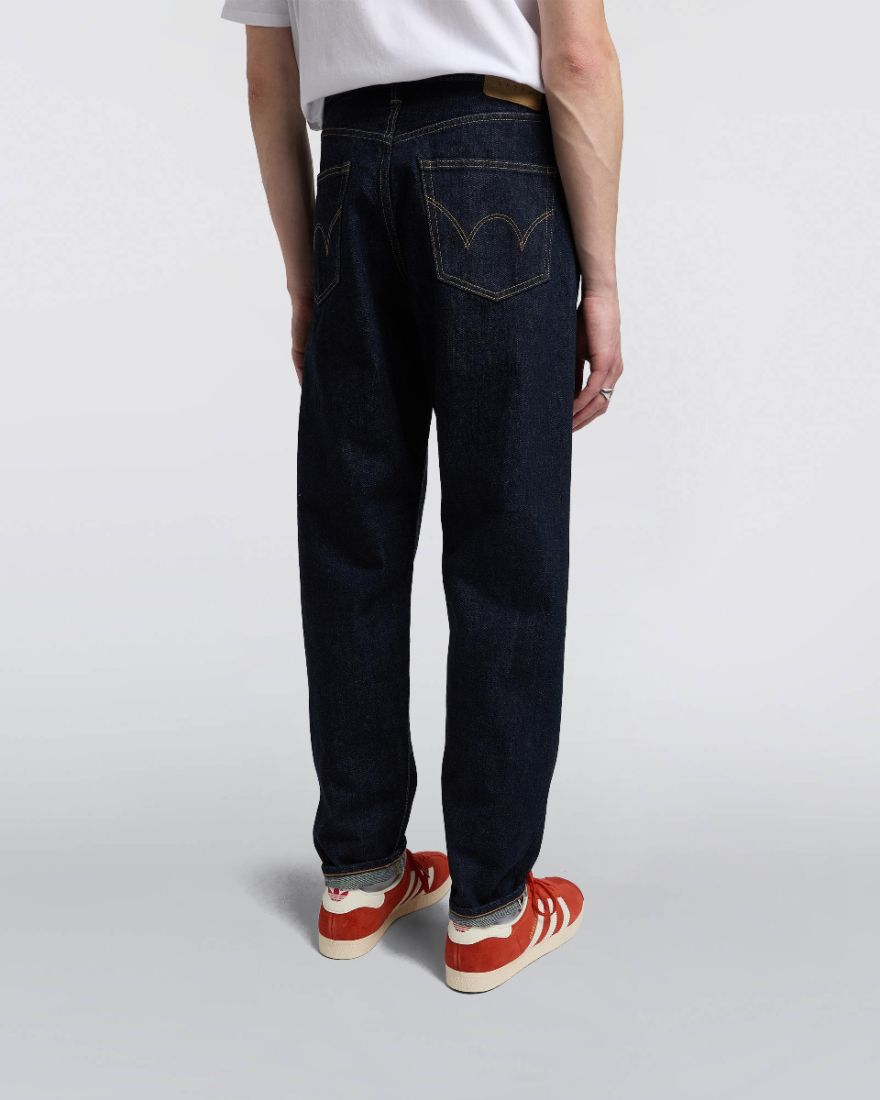 EDWIN Loose Tapered Jeans Rinsed