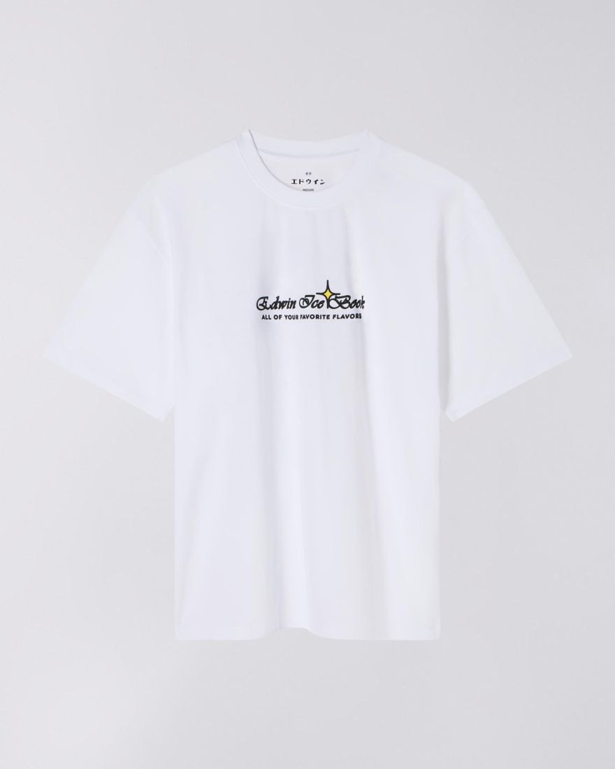 EDWIN Love In The Books T-Shirt garment washed