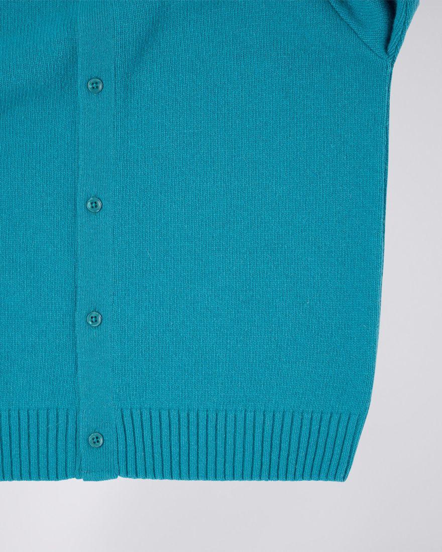 EDWIN Mars Polo Cardigan Baltic