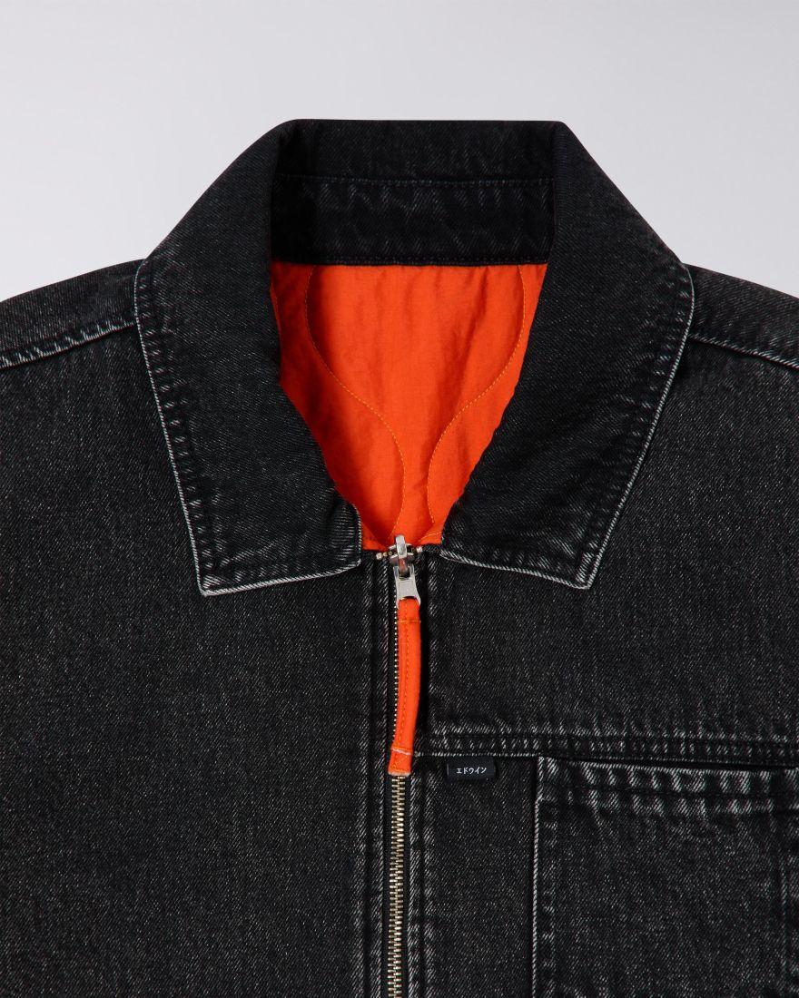 EDWIN Match Jacket Reversible Heavy Sky Bleached