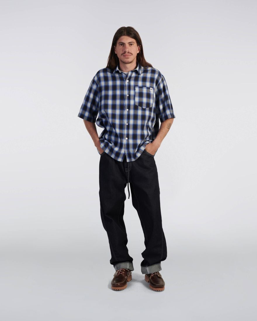 EDWIN Millbury Shirt SS garment washed