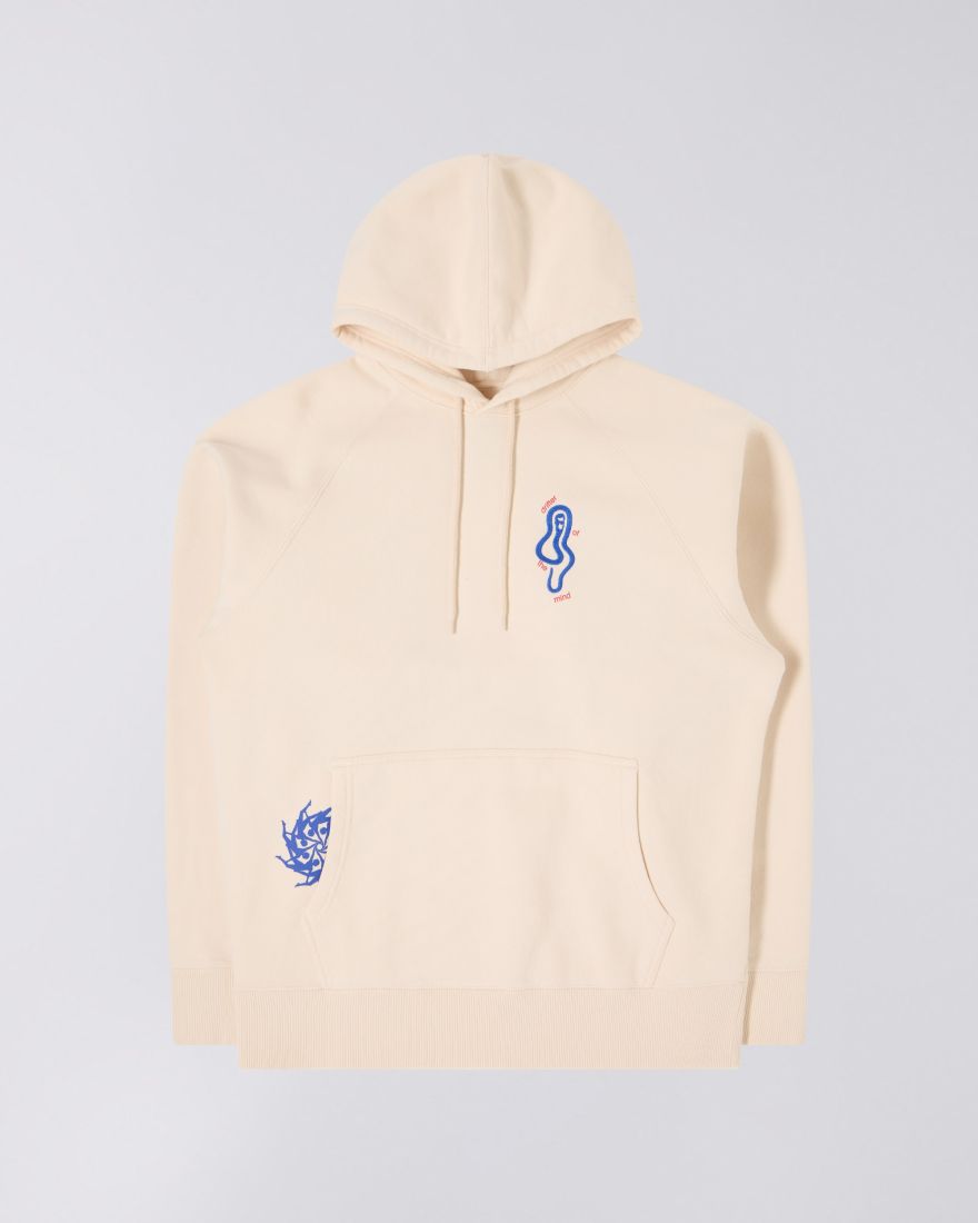 EDWIN Mind Drifter Hoodie Sweat garment washed