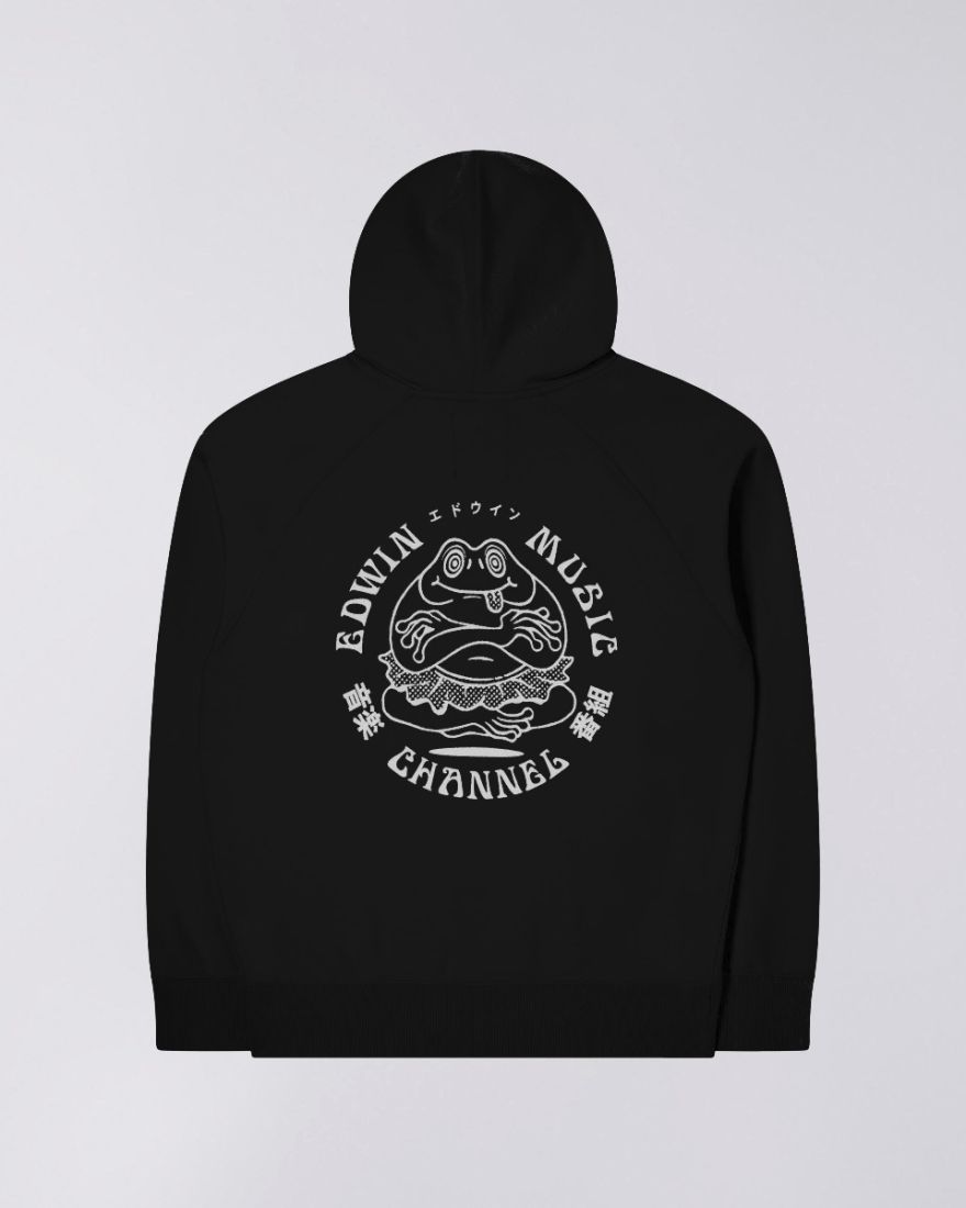 EDWIN Edwin Music Channel Hoodie Sweat Garment Washed