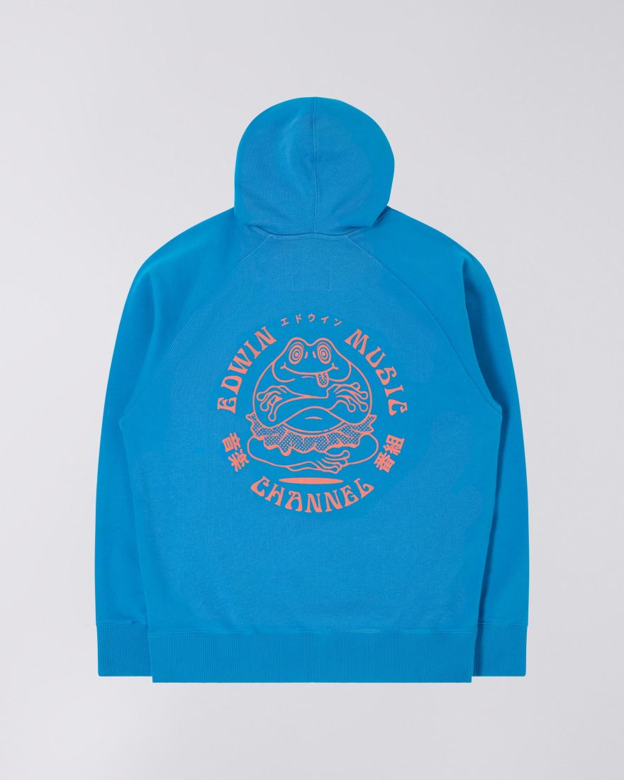 EDWIN Edwin Music Channel Hoodie Sweat Garment Washed