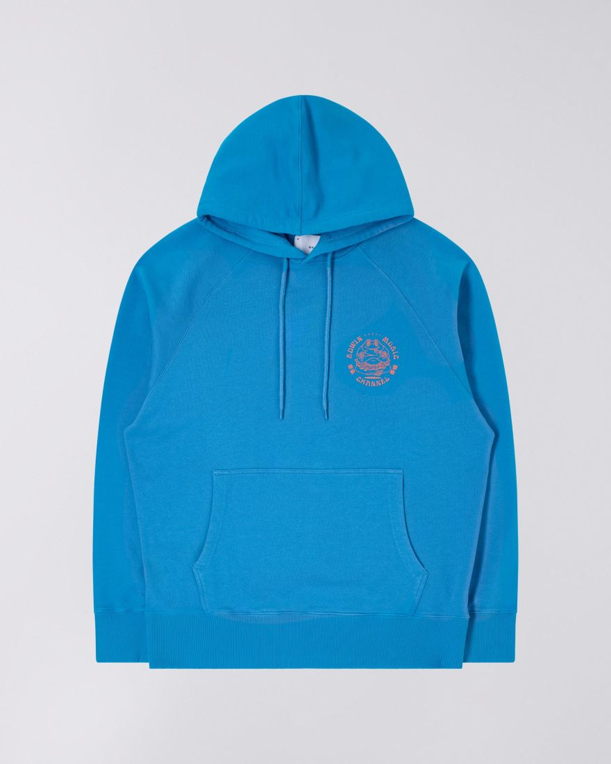 EDWIN Edwin Music Channel Hoodie Sweat garment washed